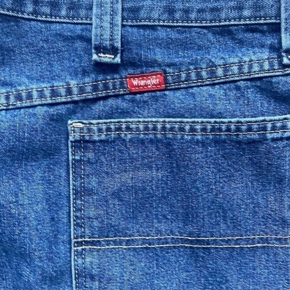 Wrangler jeans size 42 x 30 blue denim outdoor UTILITY hardy - Picture 3 of 9